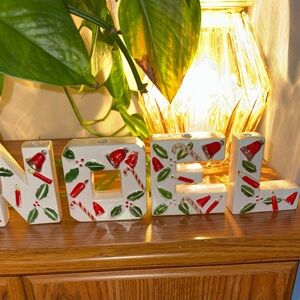 Festive NOEL Holiday Decor